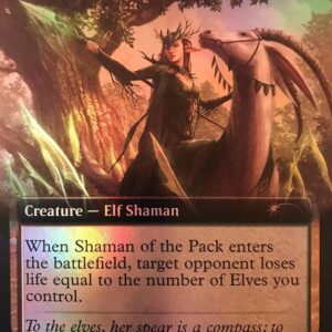 Shaman of the Pack (Extended Art) - Secret Lair Drop Series (SLD)- Foil- NM